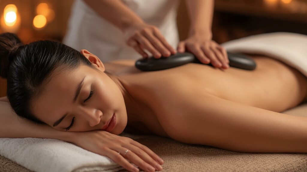 Rendez-vous Massage aux Pierres Chaudes rdv pierre chaude